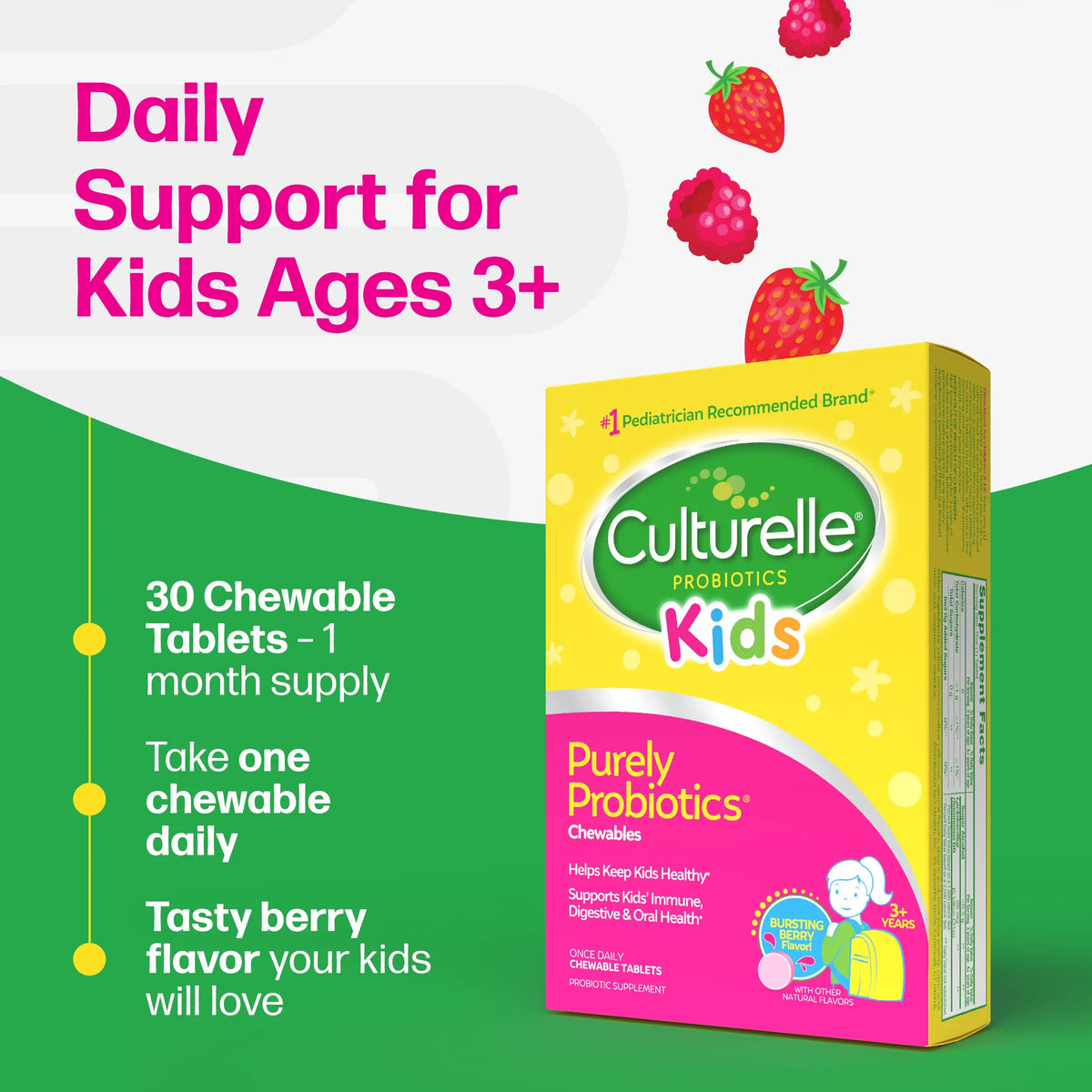 Culturelle® Kids Purely Probiotics® Chewables