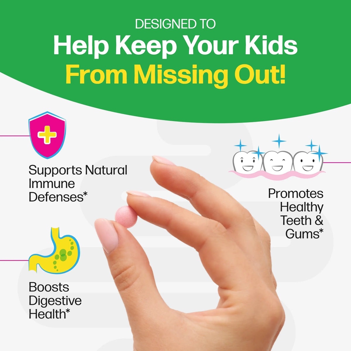 Culturelle® Kids Purely Probiotics® Chewables