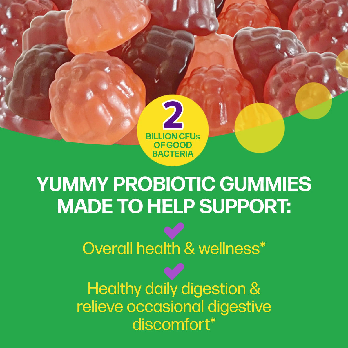 Culturelle® Probiotic + Prebiotic Gummies