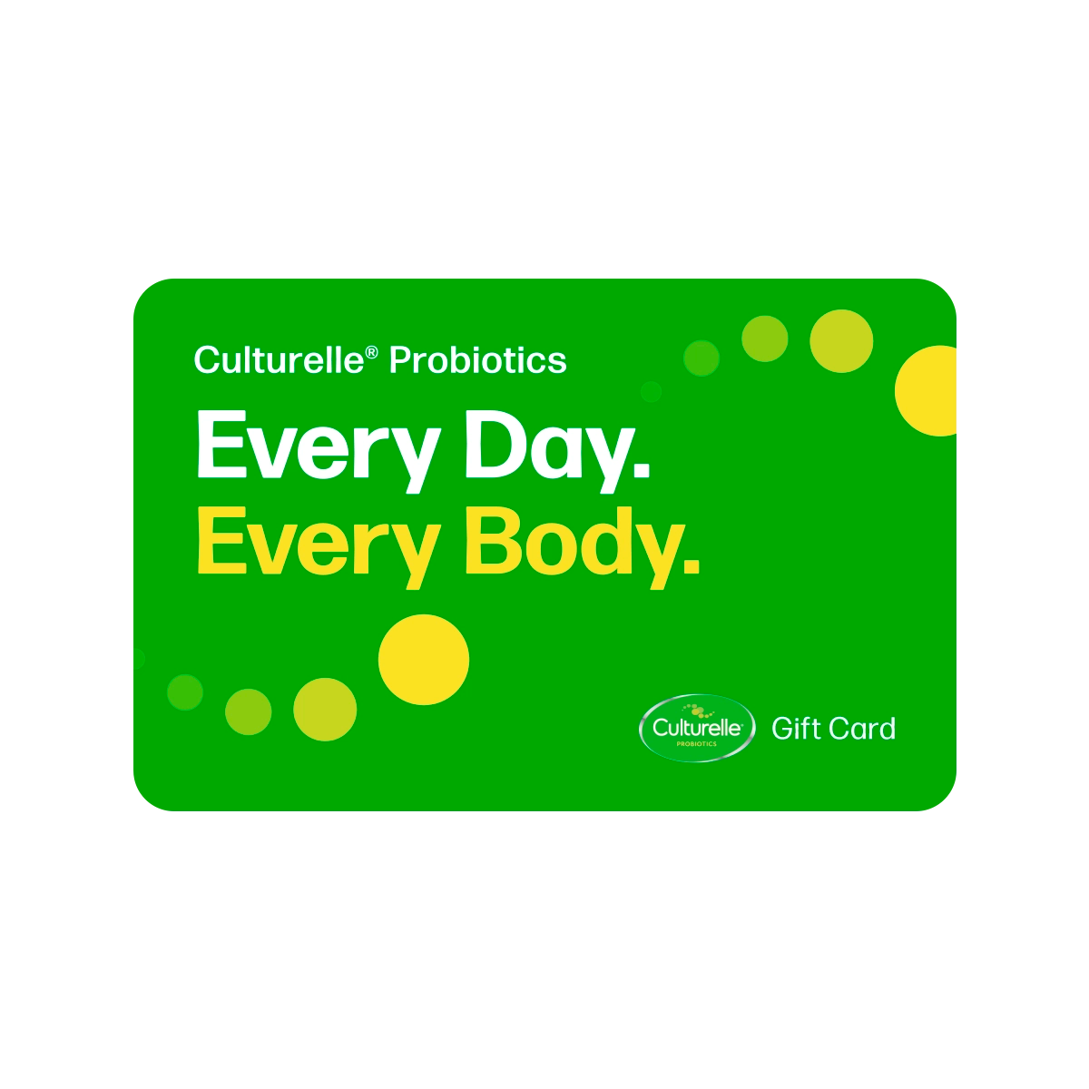 Culturelle® Probiotics Gift Card