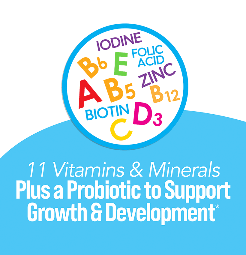 Culturelle® Kids Multivitamin + Probiotic Chewables