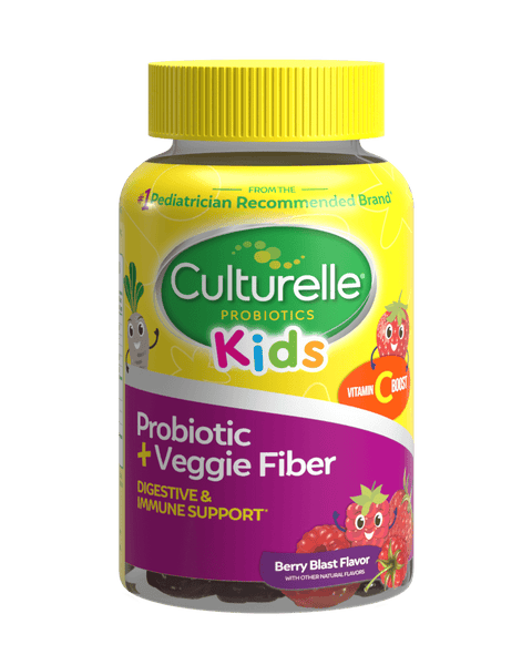 Culturelle® Kids Probiotic + Veggie Fiber Gummies